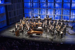 Anima Eterna Gershwin's Greatest Hits Jos Van Immerseel , Bart Van Caenegem and soprano Claron McFadden 3 march 2017 Concertgebouw Brugge B major festival Photo: Alex Vanhee